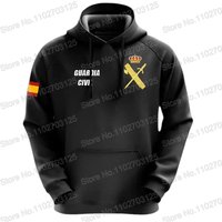 Espana Civil Guard 2023 Trilogy Men Casual Sweatshirt Autumn Hoodies Cycling Clothing Hoody Streetwear Sportswear