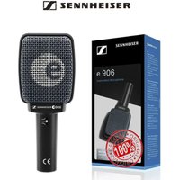 Sennheiser High Qality E906 Super-cardioid Microphone Instrument Mic Microfonos Microfono with Clamp for Drum Guitar Hot Selling