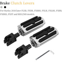 Rider Foot Pegs Front Footrest For Harley Softail Fat Bob Street Bob Fat Boy Breakout Sport Glide Low Rider SportsterS RH1250S image 4