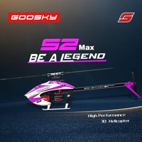 GOOSKY S2 Max Model Aircraft Built-In S-Fhss Dual Brushless High Performance 3D Stunt Remote Control Helicopter Boutique Gift