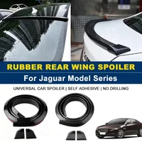 For Jaguar XE XF XJ XK XFR XJS E-Pace F-Pace I-Pace S-Type 1.5M Self-Adhesive Rear Spoiler Wing No Drill Trunk Lip Parts