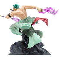 One Piece Anime Figure Luffy GK Roronoa Zoro Three-blade Sa-maximum Manga Anime Statue Action Figure Collection Model Kid Toy