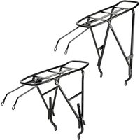 AliExpress JSHOU BIKE JSHOUBIKE Steel Bicycle Rear Rack MTB Road bike 26-29inch Universal Luggage Carrier Shelf For Disc Brake V Brake Bike Parts