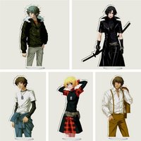 Togainu No Chi Plate Desk Decor Akira Stand Shiki Collection Ornament Accesorios Keisuke Acrylic Doll Rin Gifts Motomi Keychain