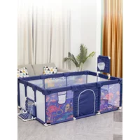 IMBABY Baby Playpen Indoor Baby Playground Safety Activities for Baby Balls Pool Diverse Games Playpen for Children Kids Fence