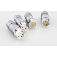 VD00S Hi-End Silver plated Tellurium Copper Male female XLR Connector audio XLR balance plug connector for Audio Cable