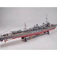 1:200 Scale Japan IJN Shiratsuyu Destroyer Ship DIY Paper Model Kit Puzzles Handmade Toy DIY