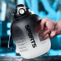 GIANXI Sport bouteille d'eau avec paille bouteille d'eau articles Fitness tasse en plastique Portable étudiants école voyage grandes bouteilles