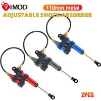 9IMOD RC Shocks Absorber 2PCS 110mm Adjustable Internal Spring Oil Damper Shock Absorber for 1/10 RC Climbing Car Toy Parts