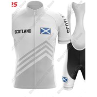 AliExpress NONE Scotland National Team 2025 Cycling Jersey Set Summer Bicycle Clothing Road Bike Shirts Suit Bicycle Bib Shorts MTB Ropa Maillot