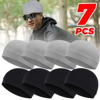 AliExpress NONE Cycling Helmet Liner Moisture Wicking Sports Hat Breathable Quick Dry Running Cap Elastic Fitness Beanie Men Women Outdoor Gear