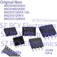5-50PCS MX25V4035FM1I MX25V4035FZUI MX25V512EZUI-13G MX25V512FM1I MX25V5126FM1I V40* V50* 25V5126F 25V4035F 25V512F NOR FLASH IC