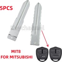 keychannel 5pcs/lot OEM Car Key Blade MIT8 MIT8FH Remote Flip Key Blade for Mitsubishi Montero Lancer Pajero Colt Triton Shogun