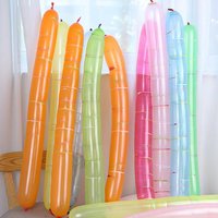 20/50/100Pcs Mixed Color Flying Rocket Balloon Squeaking Kids Gifts Inflatable Air Balls Thickened Long Latex Rocket Balloons