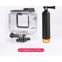 Dive Case for Insta 360 Ace Pro 2 / ACE Pro Waterproof Housing Protective Cover Underwater 60M Dive Shell Camera Accessories