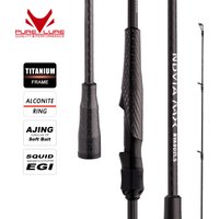 PURELURE NEW NDVIA MAX Ajing And Eging Tubular Tip 8FT 8.3FT 8.6FT 1.2-10G Soft Lure And EGI F/MF Action Perch Pike Zander Squid