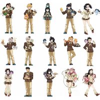 DEMON 2026 Valentine's Day Ver. Rengoku Kyoujurou Acg Stand Giyu Figure Double Insertion Acrylic Stand Genya Standing Plate Toys