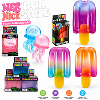 Schylling Nee Doh Nice Cube Soft Sensory Block Stress Relief Squeeze Toy for Kids