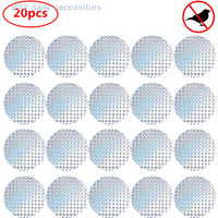 convenient20pcs Garden Laser Reflective Deterrent Scare Bird Repellent Plant Protect Tool