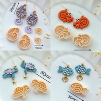 Octopus Polymer Clay Cutters | Ocean Animal Clay Cutter | Summer Clay Cutter | Clay Earring Cutter |Polymer Clay Tools