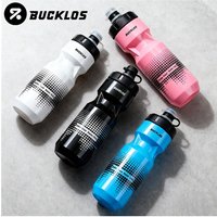 AliExpress BUCKLOS 710ml Bicycle Cycling Water Bottle BPA Free Squeeze Sports Water Bottles Dust-proof Leakproof Road Mountain Bike Bottle
