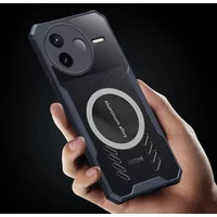 Heat Dissipation Transparent Case POCO F7 Ultra F6 F5 Pro F4 F3 GT POCOPhone F1 Magsafe Magnetic Car Case