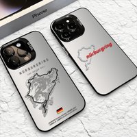 Hot Nurburgrings Runway Phone Case for Samsung Galaxy S26 S25 S24 S23 S22 S21 S20 Note20 FE Ultra Edge Plus 4G5G Anti Fall Cover