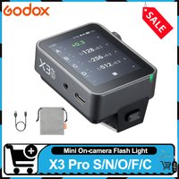 Godox X3 Pro TTL Wireless Flash Trigger 2.4GHz LCD Touchscreen Flash Transmitter for Sony Nikon Canon Fuji Olympus