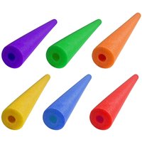 Hollow 6*120 Cm Pool Foam Sticks Water Buoyancy Game Stick Learning Swimming Stick Flotation Training Equipment Sports Aids