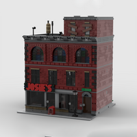 NEW 4245PCS MOC Hero Movie Daredevil Hells Kitchen Modular Model DIY Creative Assembly Bricks Home Decor Display Birthday Gift
