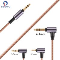 3.5mm 4.4mm M50xBT Upgrade BALANCED Headphone Cable for Audio-Technica ATH-M50xBT2 ATH-M50xBT Replacement Audio Wire Cord