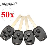 Jingyuqin 50 TEILE/LOS 2 /2+1 /3 /3+1 KNÖPFE FERNBEDIENUNG SCHLÜSSEL HÜLLE FÜR HONDA ACCORD FIT AUTO SCHLÜSSEL FOB FALL (USA VERORDUNGEN)