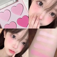 Herorange Four-Color Blush Smooth Powder Universal Shades Elegant Daily Makeup