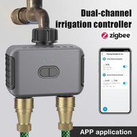 Tuya Smart Zigbee Dual-channel Irrigation Controller Watering Timer Sprinkler Drip Irrigation System Irrigation Watering System image 4