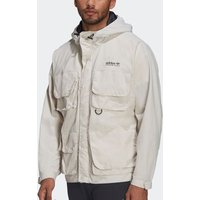 Adidas Official Genuine Three Stripes Multi-Pocket Workwear Men's Sports Jacket HF4794