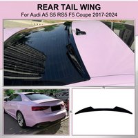 ForAudi A5 S5 RS5 F5 Coupe 2017-2024 Car Trunk Roof Spoiler Rear Tail Wing Spoiler Car Body Kit Modification