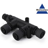 Nmea 2000 t stecker 4 port 5pin m12 gewinde ip67 wasserdicht nmea 2000 (n2k) (tee) t-stecker für garmin low rance simrad b & g