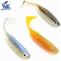 10cm 5pcs/PK Swimbait Hoduller Shad for Zander Pike Fishing Lure 3.9inch Soft Bait Floating Paddle Tail Soft Lures