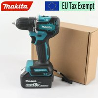 Makita 18V Akku DDF487 Bürstenloser Elektrobohrer, Geeignet für Fünfseil-Schlagbohrer für Dekorations-Teams