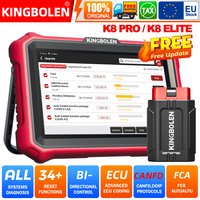 2026 Neues Kingbolen K8 Pro / K8 Elite Auto-Diagnosegerät OBD OBD2 Scanner Vollsystem 34+ Resets ECU-Codierung Kostenlose Updates