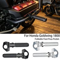 For Honda Goldwing 1800 GL1800 Motorcycle Highway Footrest 22mm 25mm 27mm 32mm Foldable Foot Pegs Pedals Bars Foot Pegs Rests
