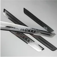 Car Accessories Door Sill Scuff Plate Protectors Trim Kick Guard Pedal Stainless Cover For Vauxhall Opel Mokka X 2013-2019 2020