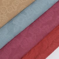 Ethnic Jacquard Fabric 100% Cotton Mesh Texture Sand Washed Dress Kids Hanfu Decor Textile Spring Summer Boho Apparel