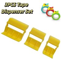 3 sizes of tape splitter Compact Tape Dispenser Set Handheld Tape Cap Dispenser Masking Paper Plain Paper Tape Cutter DIY Crafts