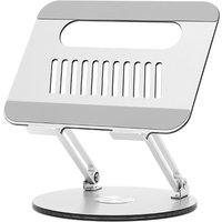 Heat Dissipation Laptop Stand 360° Rotatable Notebook Holder Liftable Aluminum Stand Compatible With 9.7-17.3 Inch Laptop Stand