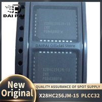 (10piece) 100% New original X28HC256JM-15 X28HC256 erasable programmable ROM PLCC32 Chipset