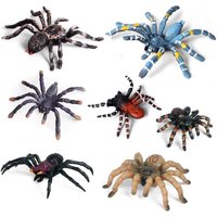 Children Science Education Simulation Animal Model Tricky Toy Insect Ornament Sand Table Scene Halloween Spider Suit Plastic Toy