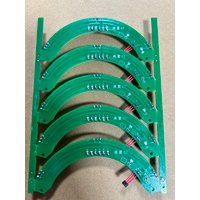 1pcs PCB Board for E-bike 250W/350W/500W/750W Hub Motor&Fat Hub with Hall Sensors and RPM Sensor Control Green Part for Wiring