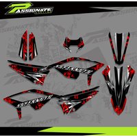 Naklejki Grafika Zestaw Naklejek Motocyklowych Tło Beta RR 4T 125LC 125LC 2021 2022 2023 2024