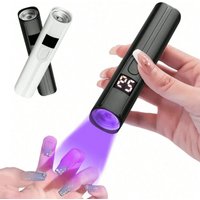 Portable Gel Nail Art Lamp USB Rechargeable LED Nail Light Nail Polish Quick-Dry Device for Home Use Nail Salon with Data Cable